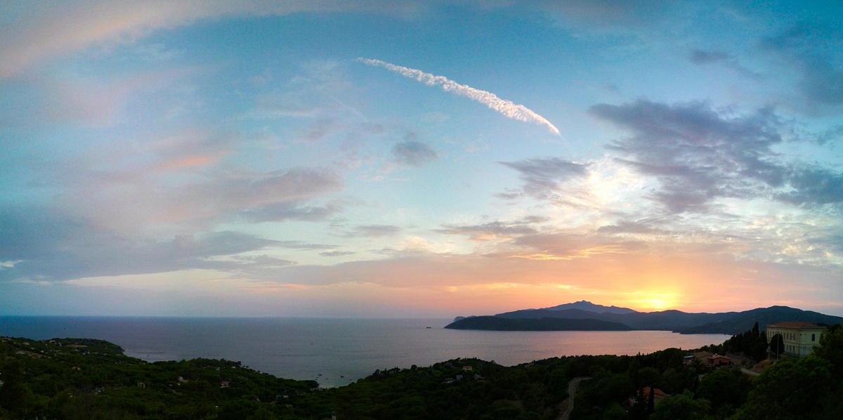 Sunset on the Island of Elba...
