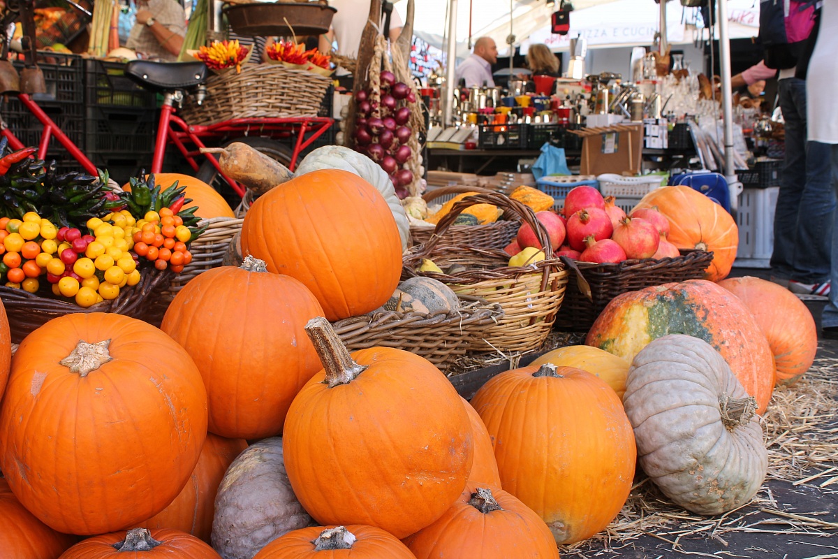 autunno a Campo dei Fiori (Roma)...