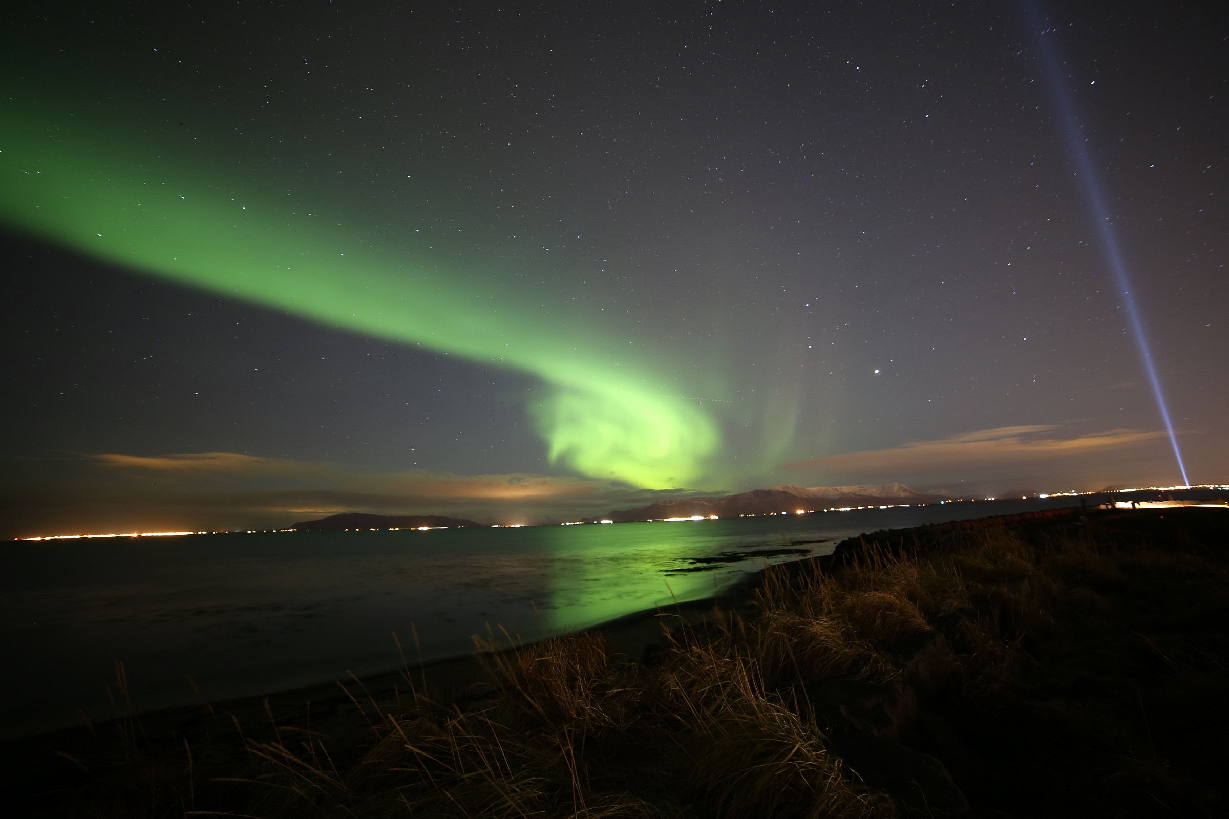 Aurora Borealis Islanda 9 Novembre...