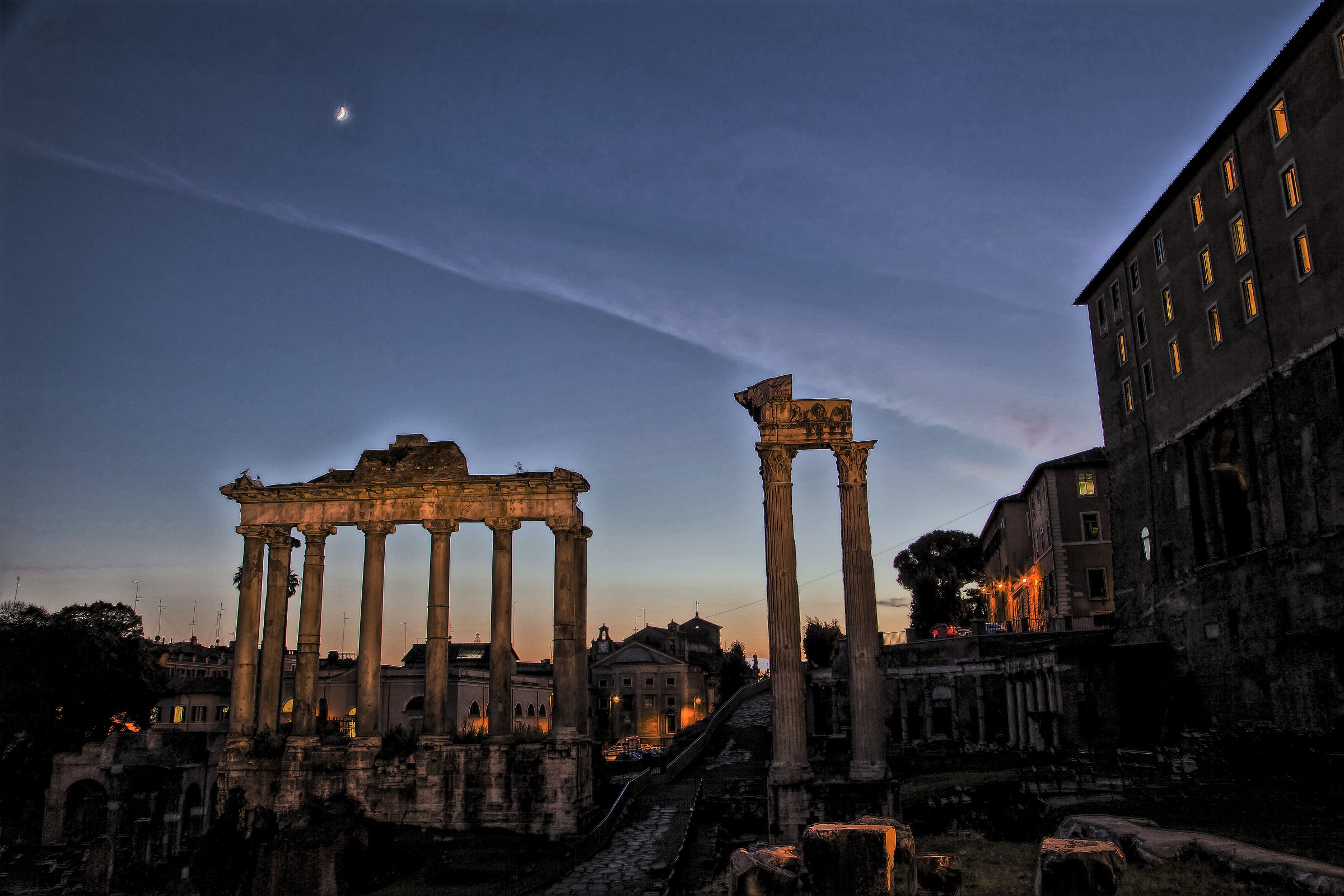 Roman sunset...