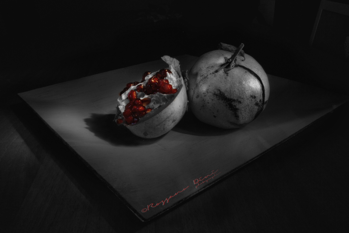 fruit in light painting....