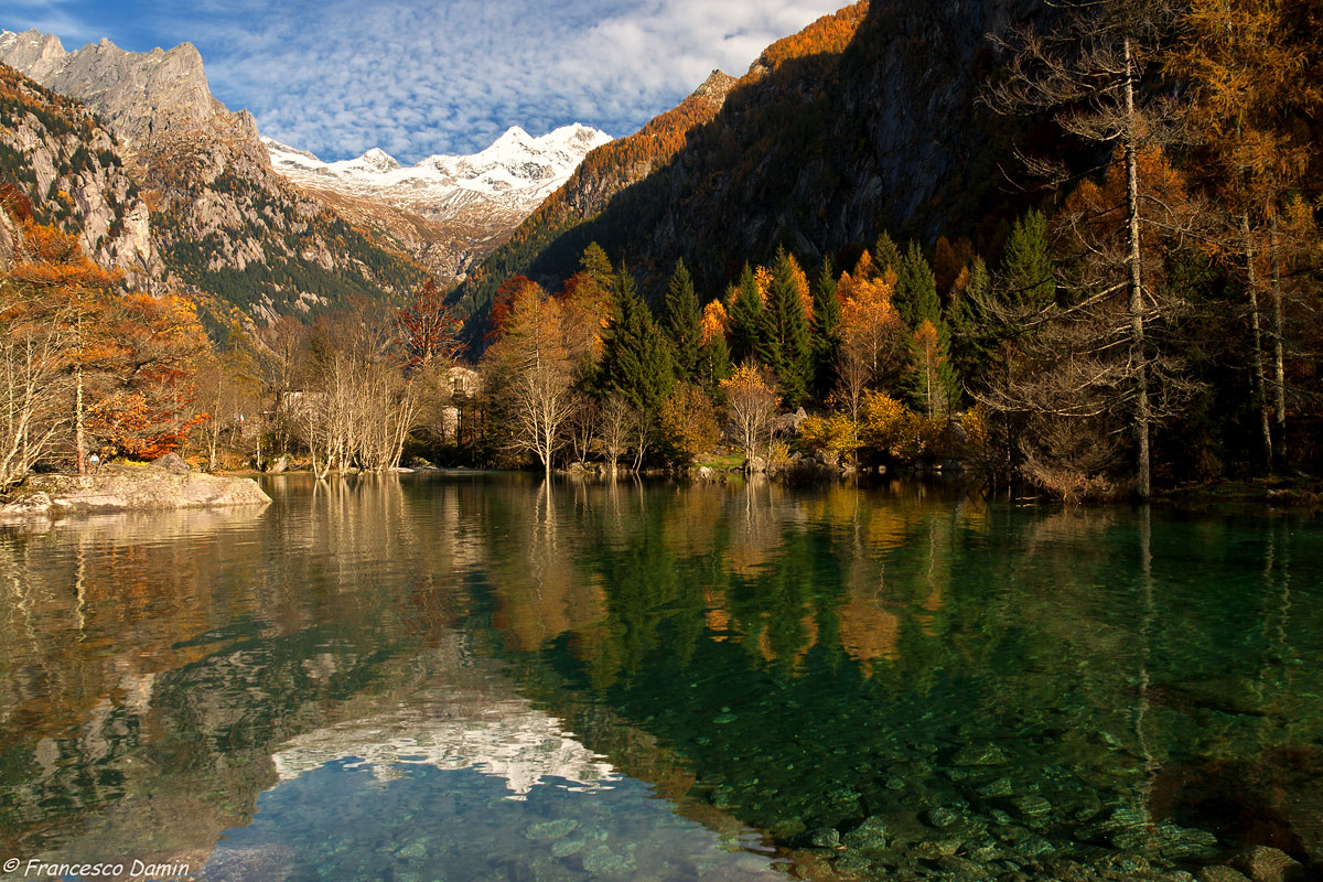 Lake in Val di Mello...