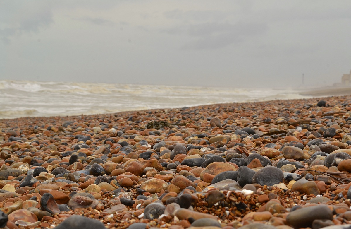 Brighton - Spiaggia di ciottoli...
