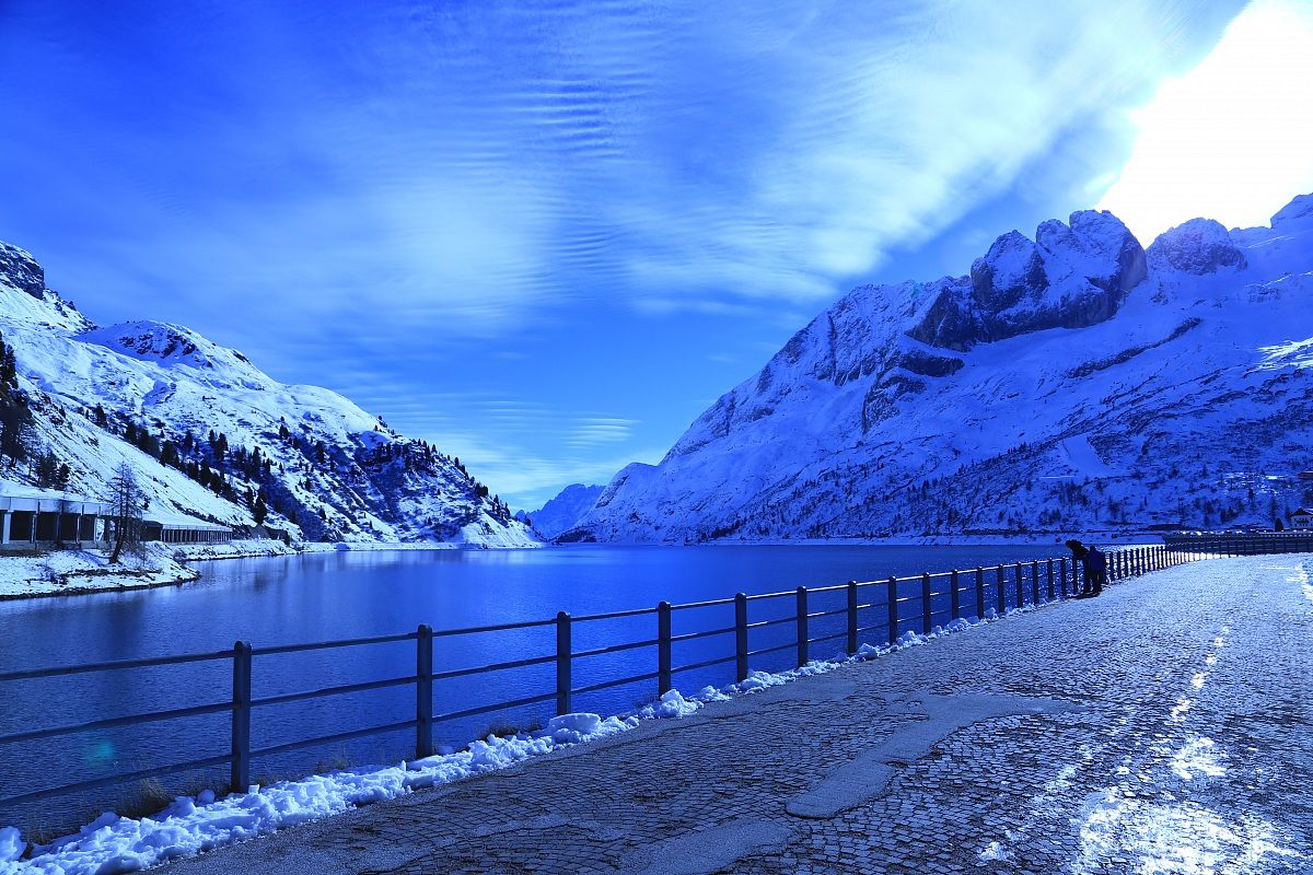 passo fedaia...