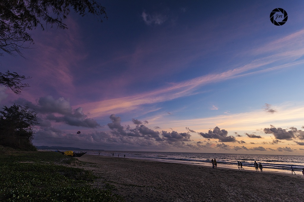 Sunset, Varca Beach, Goa, India...