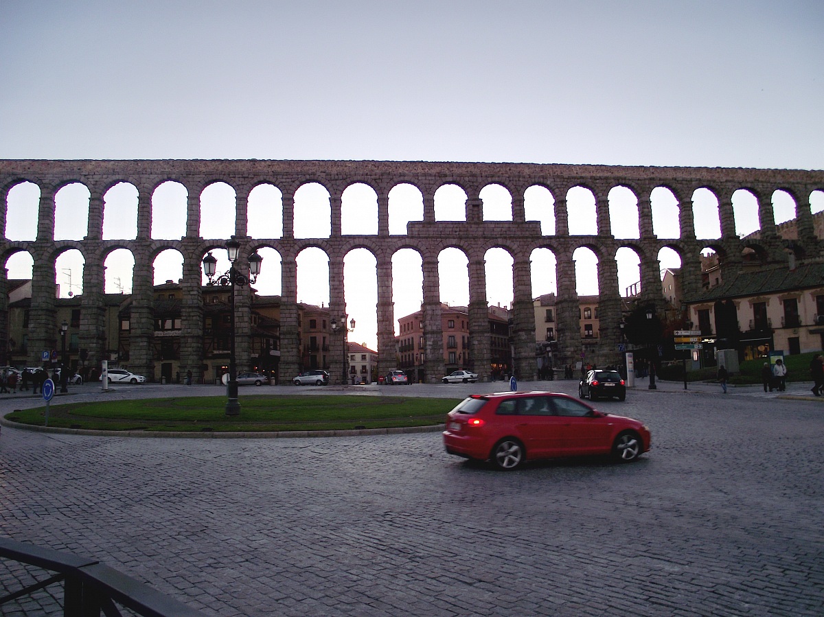 Segovia, sunrise...