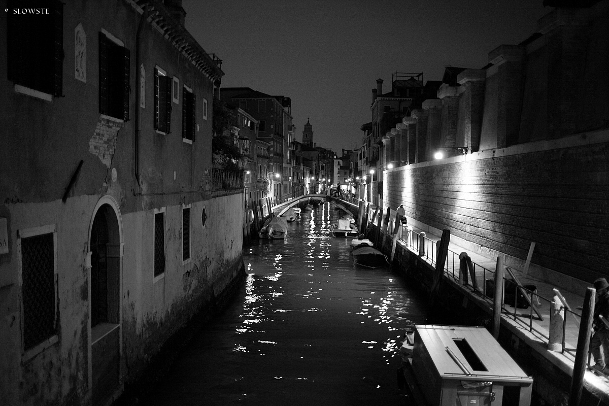 Lights and Venice b / w...