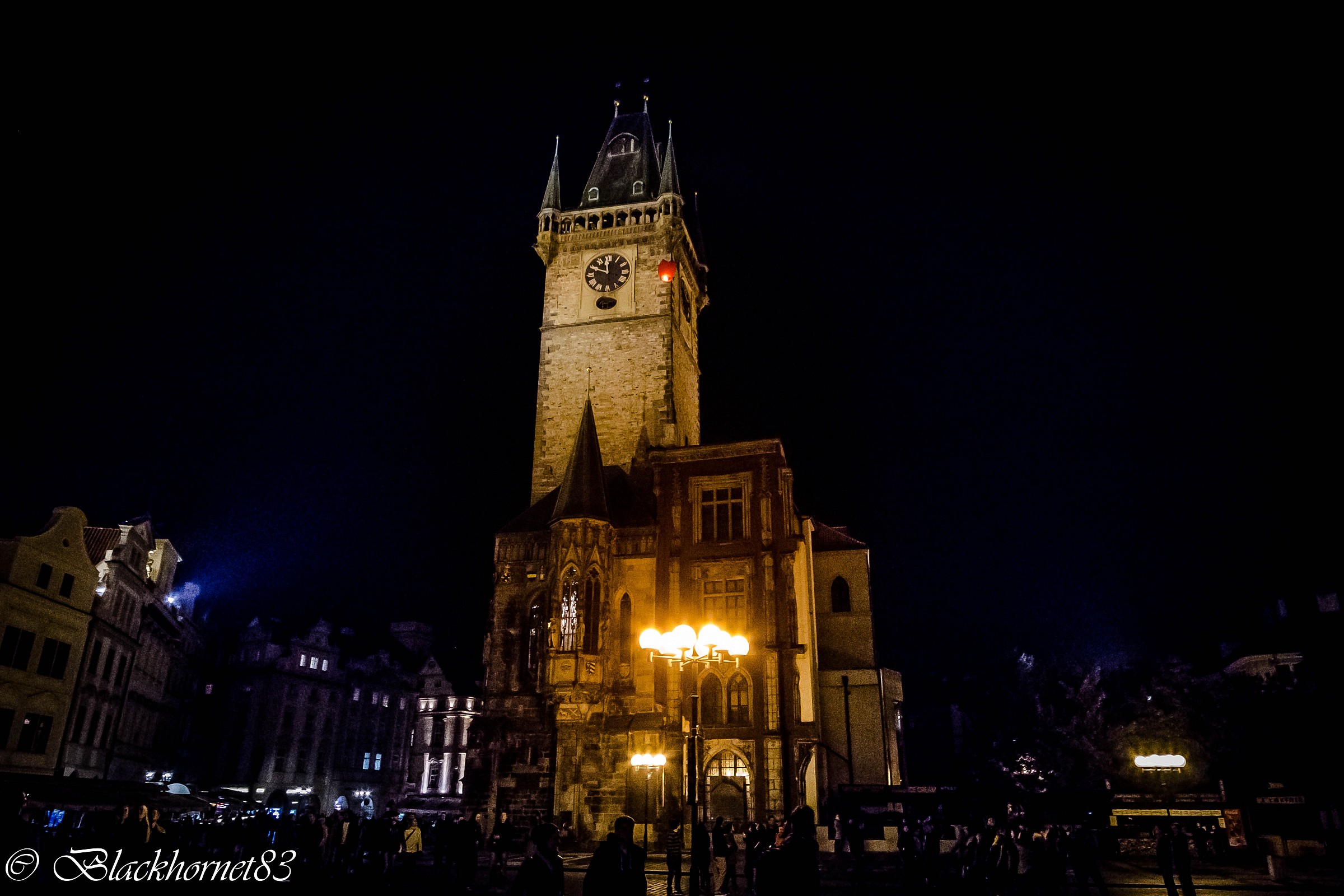 Old Town Square, the Clock Tower...