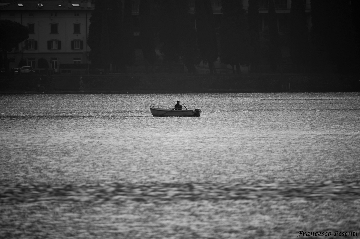 Lone fisherman...
