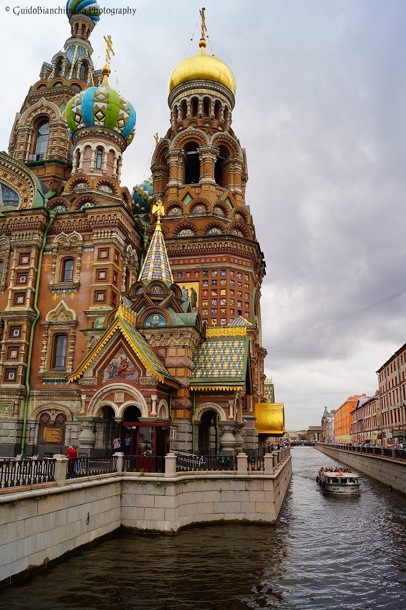 Cathedral of the Spilled Blood St. Petersburg...