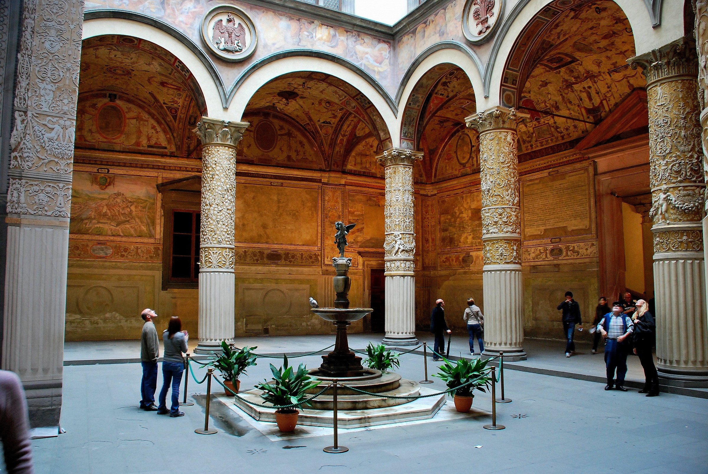 Inner courtyard Palazzo Pitti - Florence...