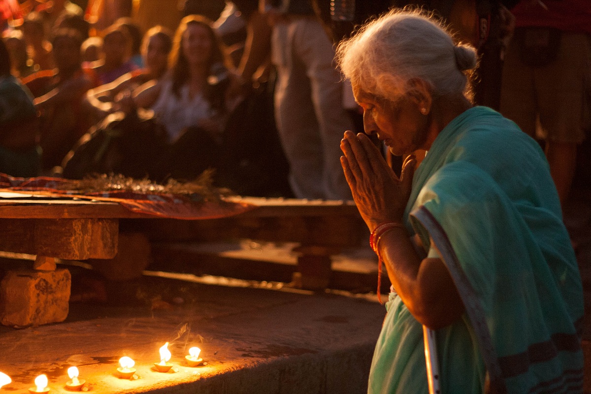 Ritual in Varanasi...