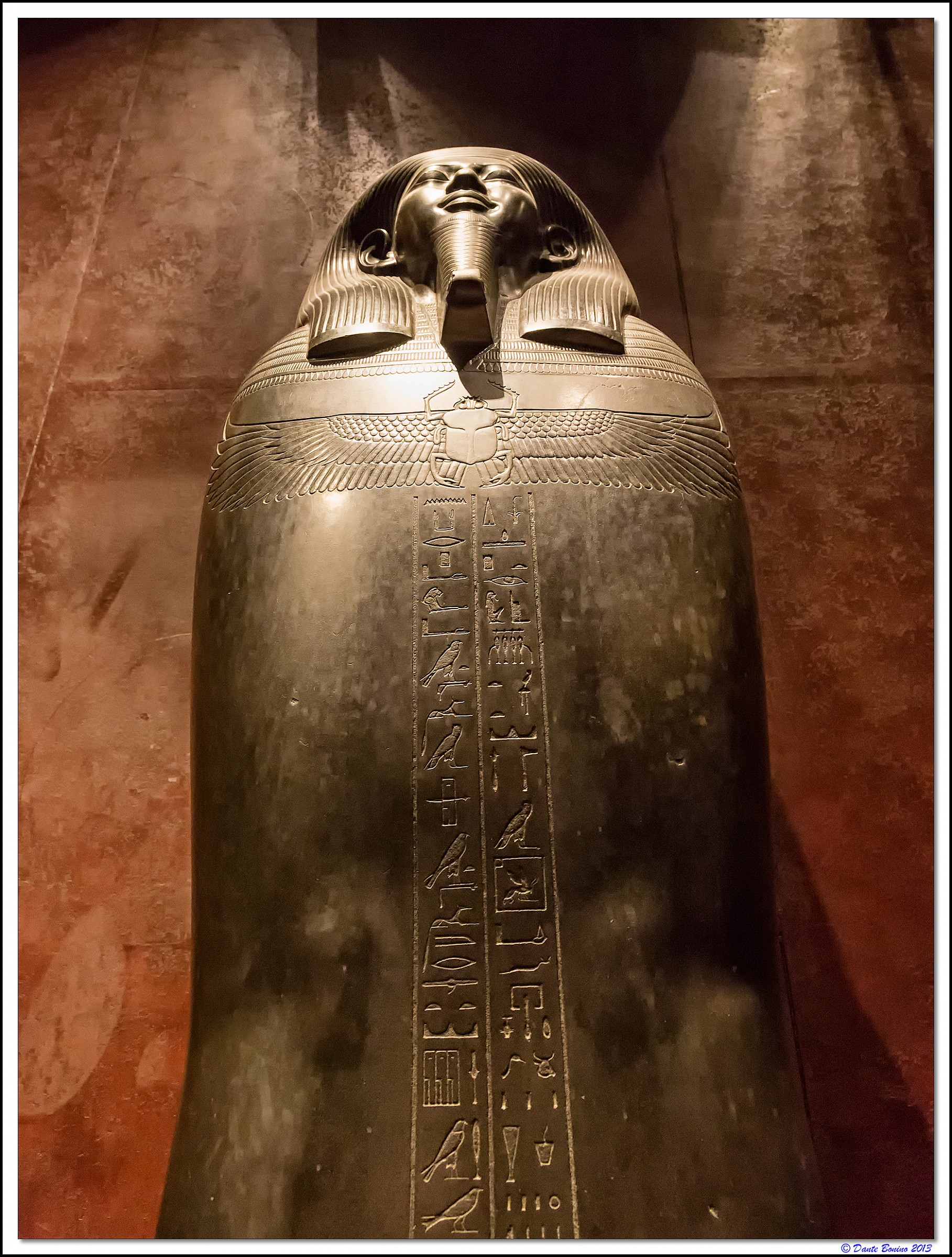 Lid of the sarcophagus of the vizier Gemenefher...