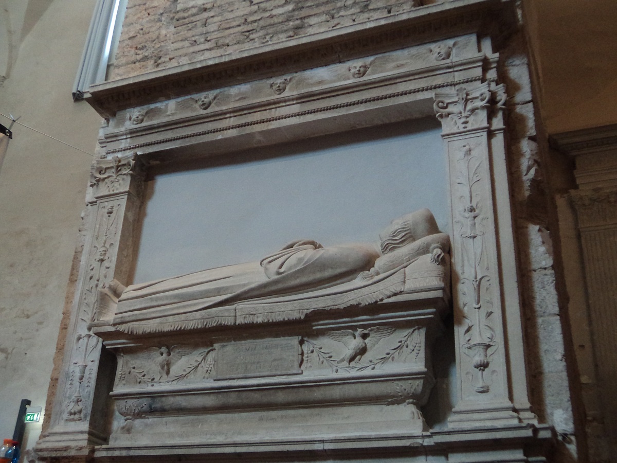 Bas Relief in the church of San Domenico (Narni)...