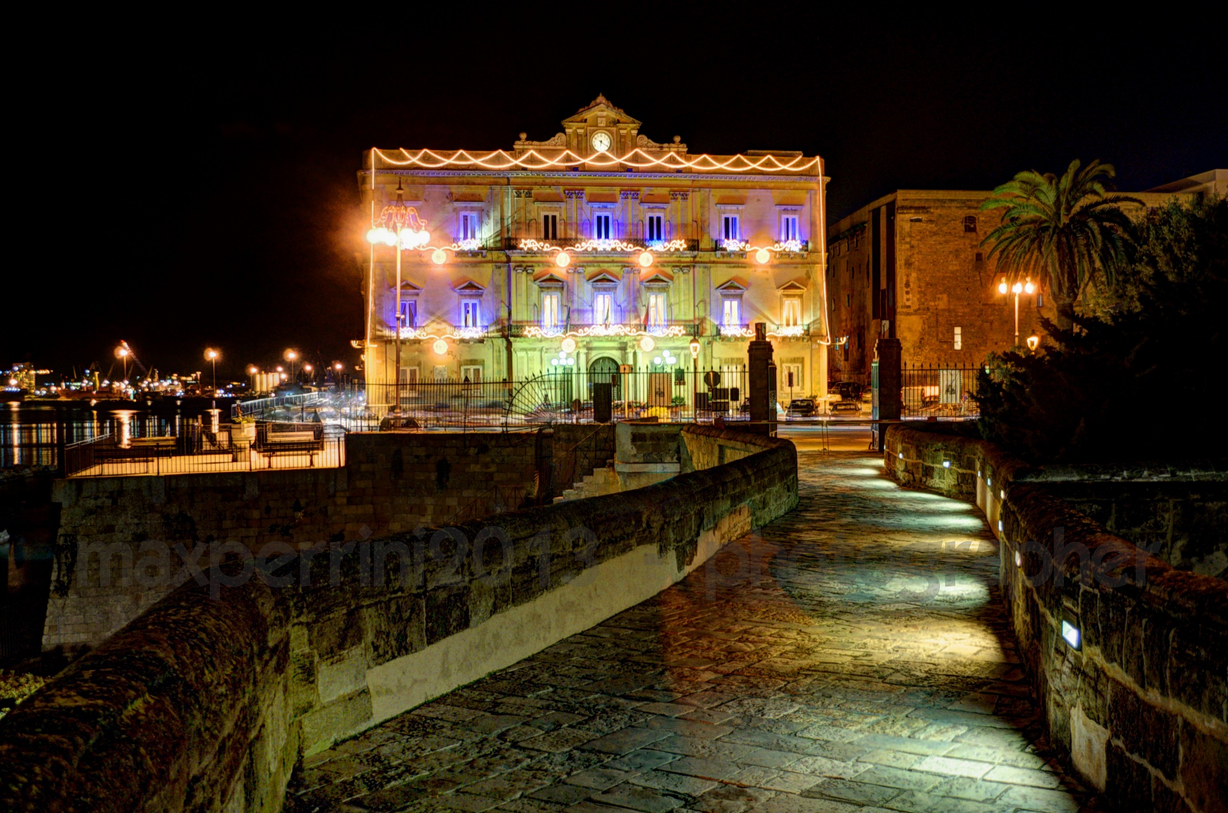 The Lights of Christmas in Taranto...