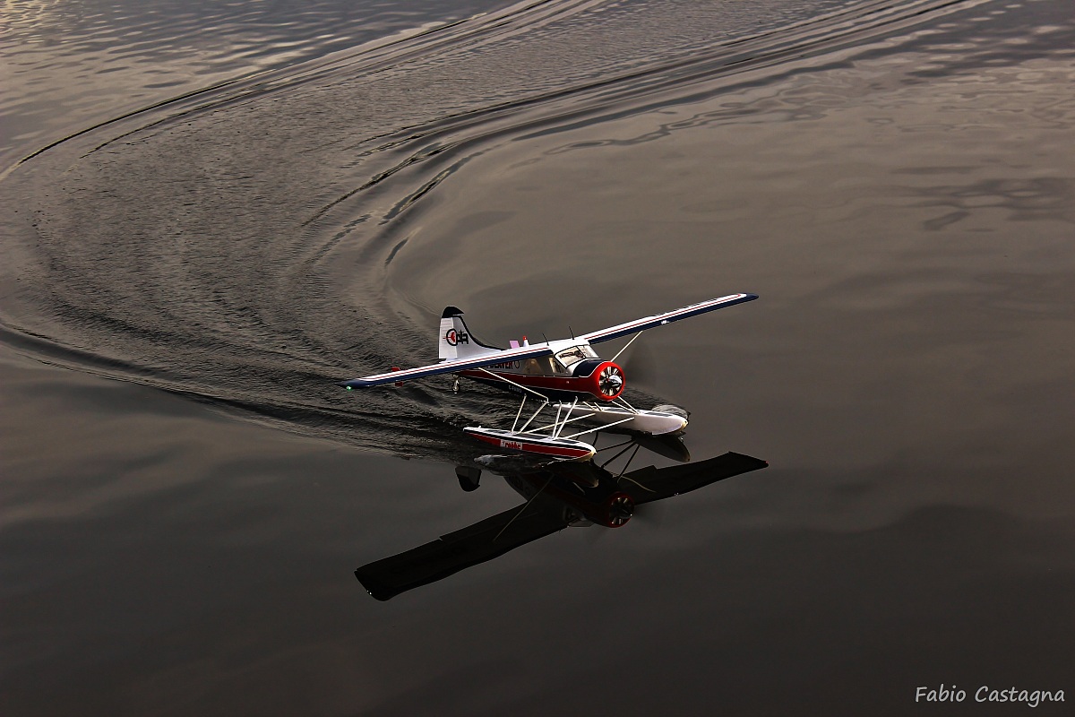 The seaplane...