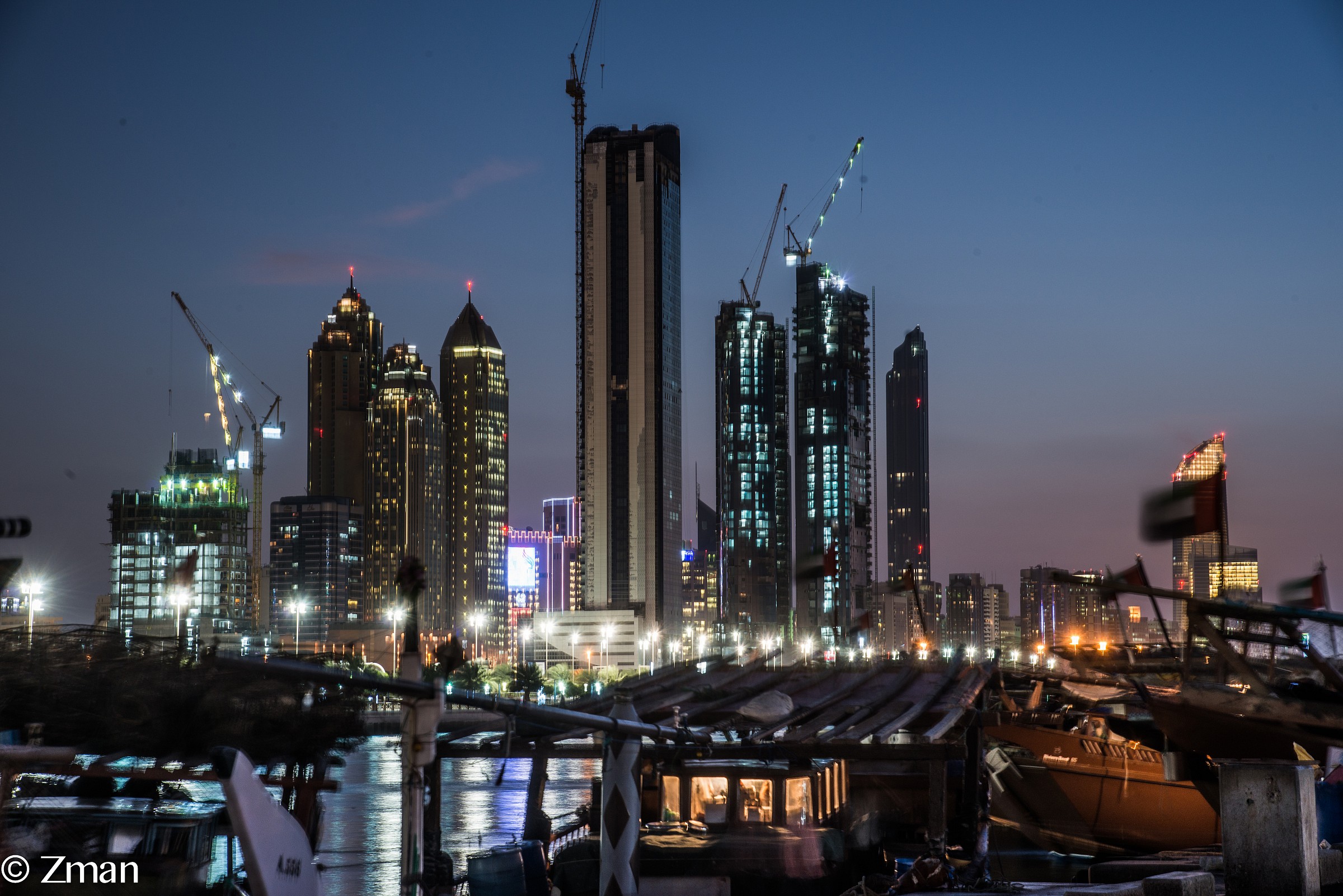 I grattacieli sulla Corniche...
