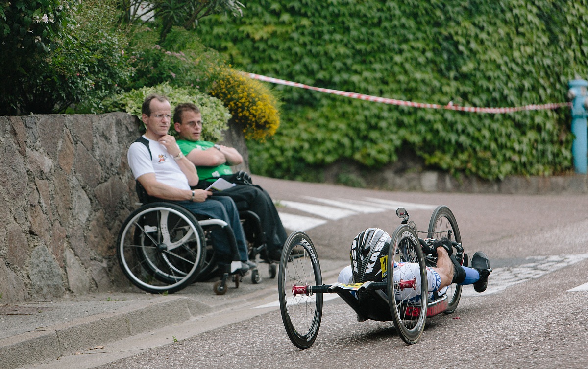 Paracycling - Coppa del Mondo - Viewers and athletes...