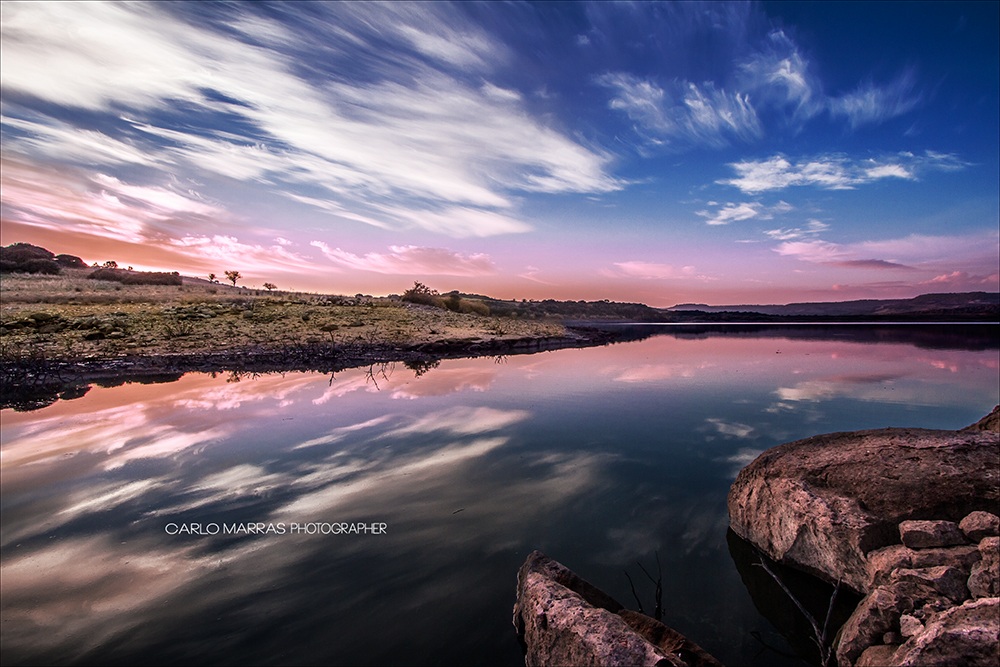 Lake Omodeo (Sardinia) Sunset...