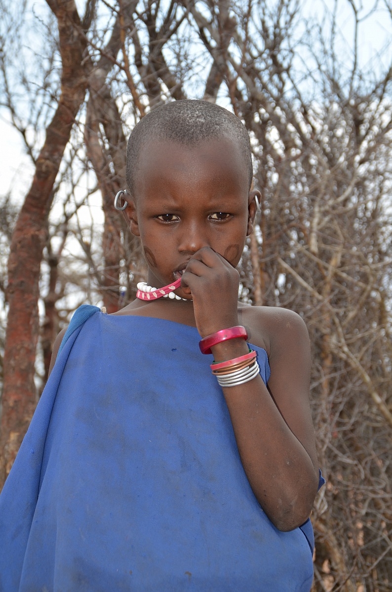 Child Masai...