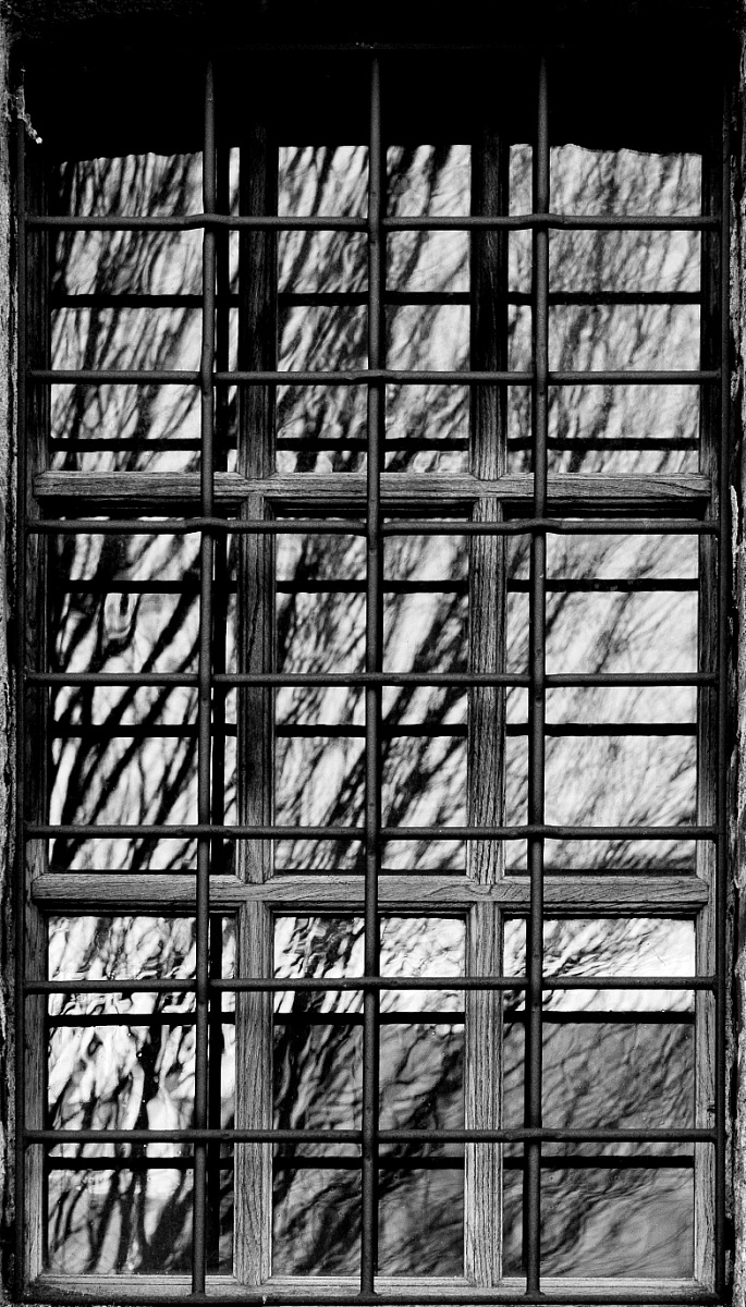 Reflections "behind bars" .....