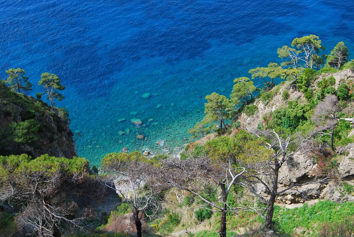 Il mare della costiera Amalfitana...