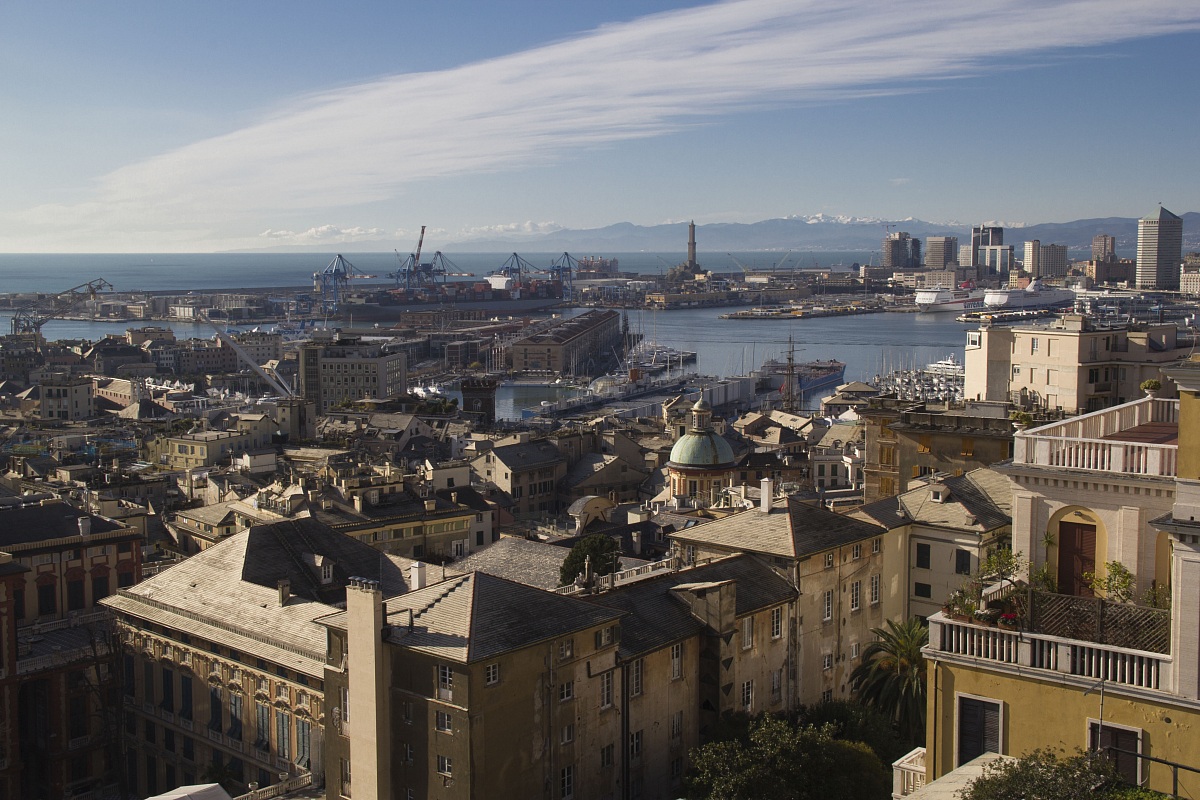 Genoa from above!...
