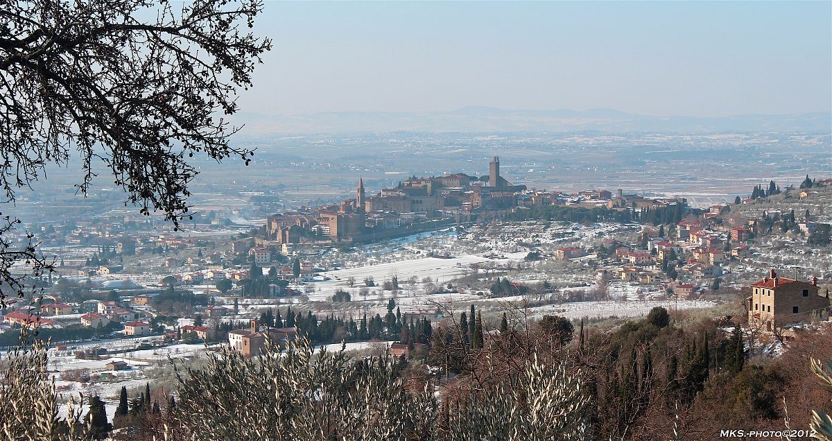 Panorama su Castiglion Fiorentino (ar)...
