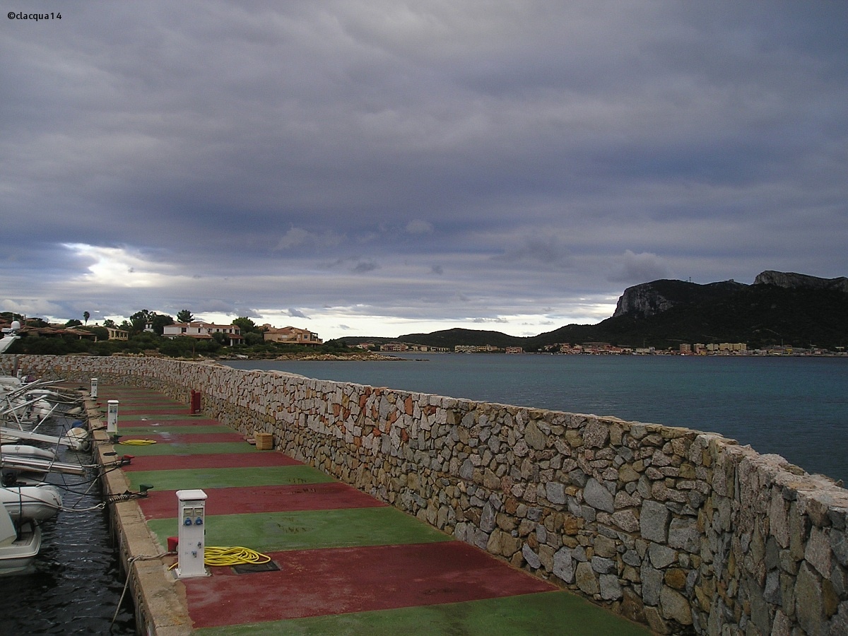 Golfo Aranci view from Villa Margherita....