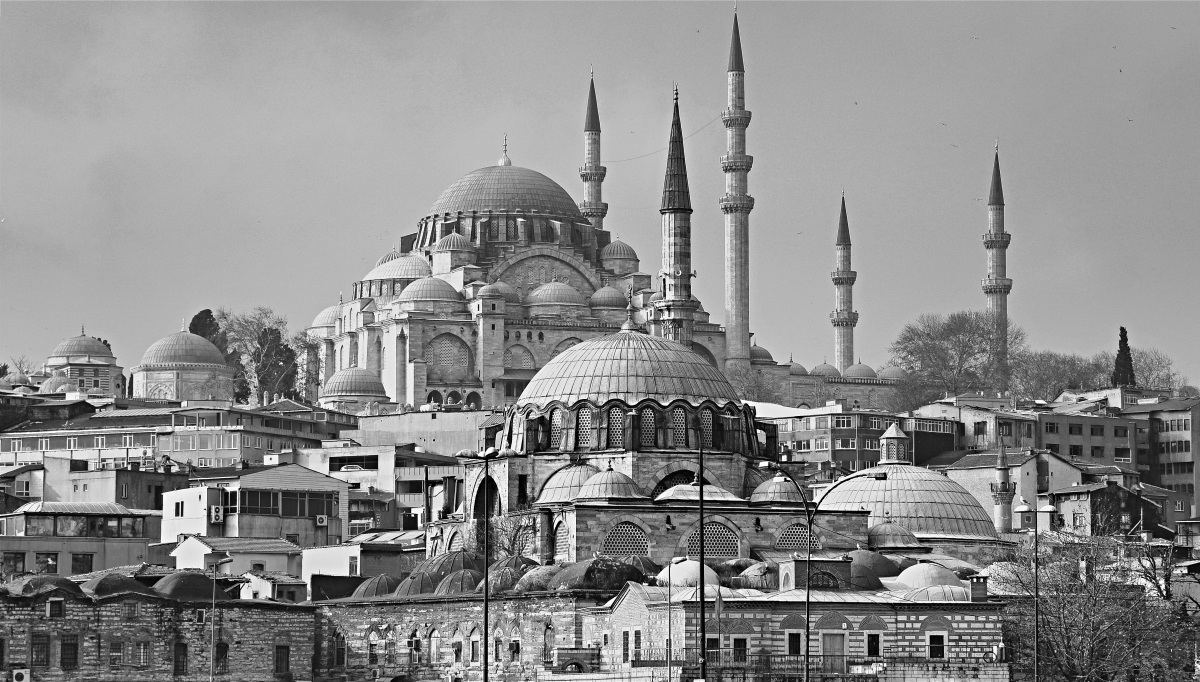 Suleymaniye Mosque in Istanbul...