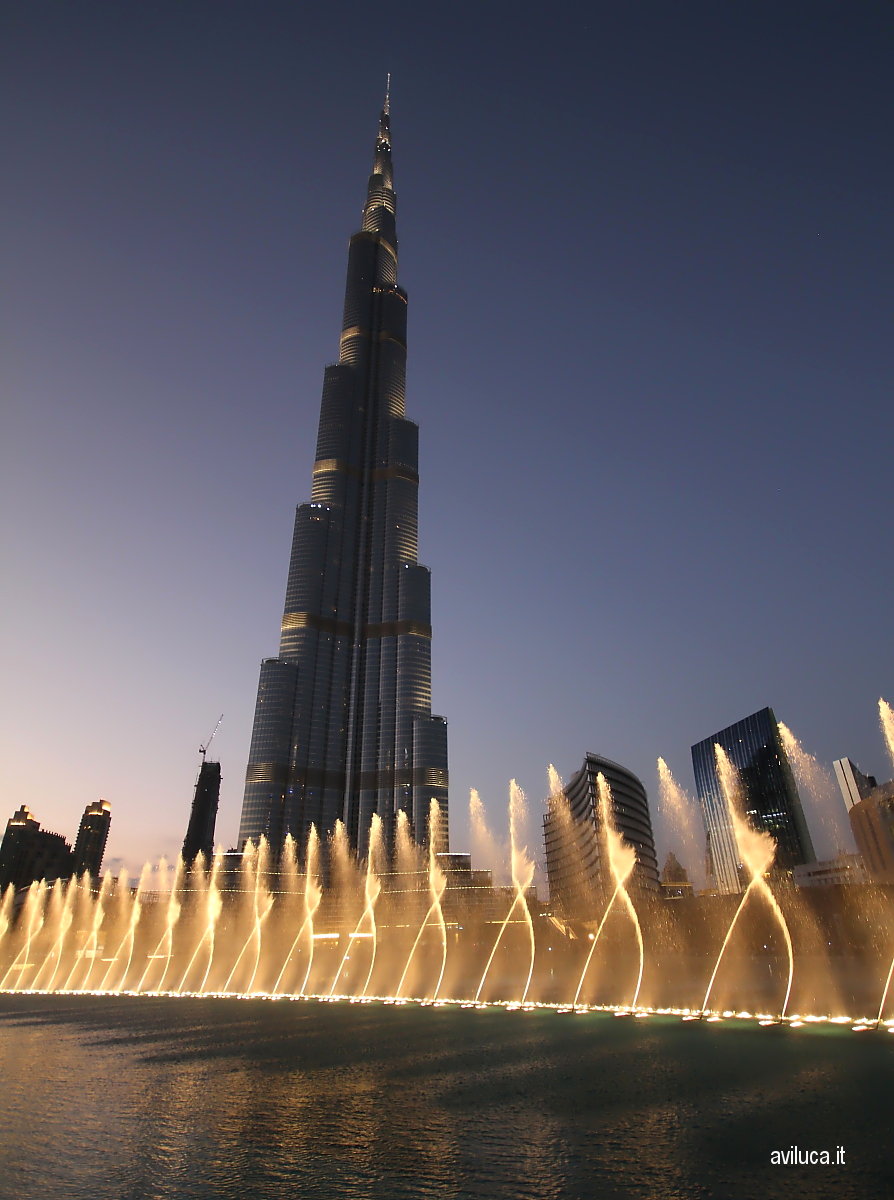 Burj Khalifa Fountain...