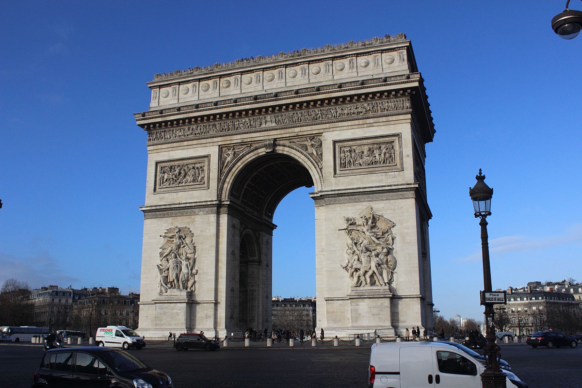 Arco di Trionfo, Parigi 2013...