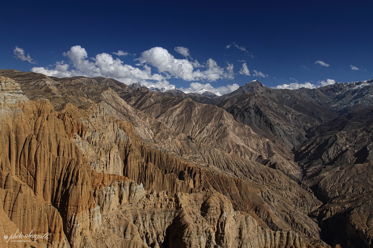 Natural sculptures in Mustang - Nepal...