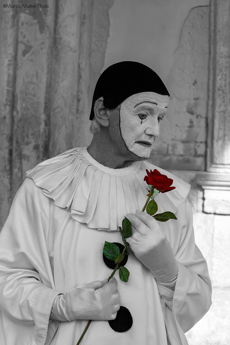 Marck great mime in Venice...