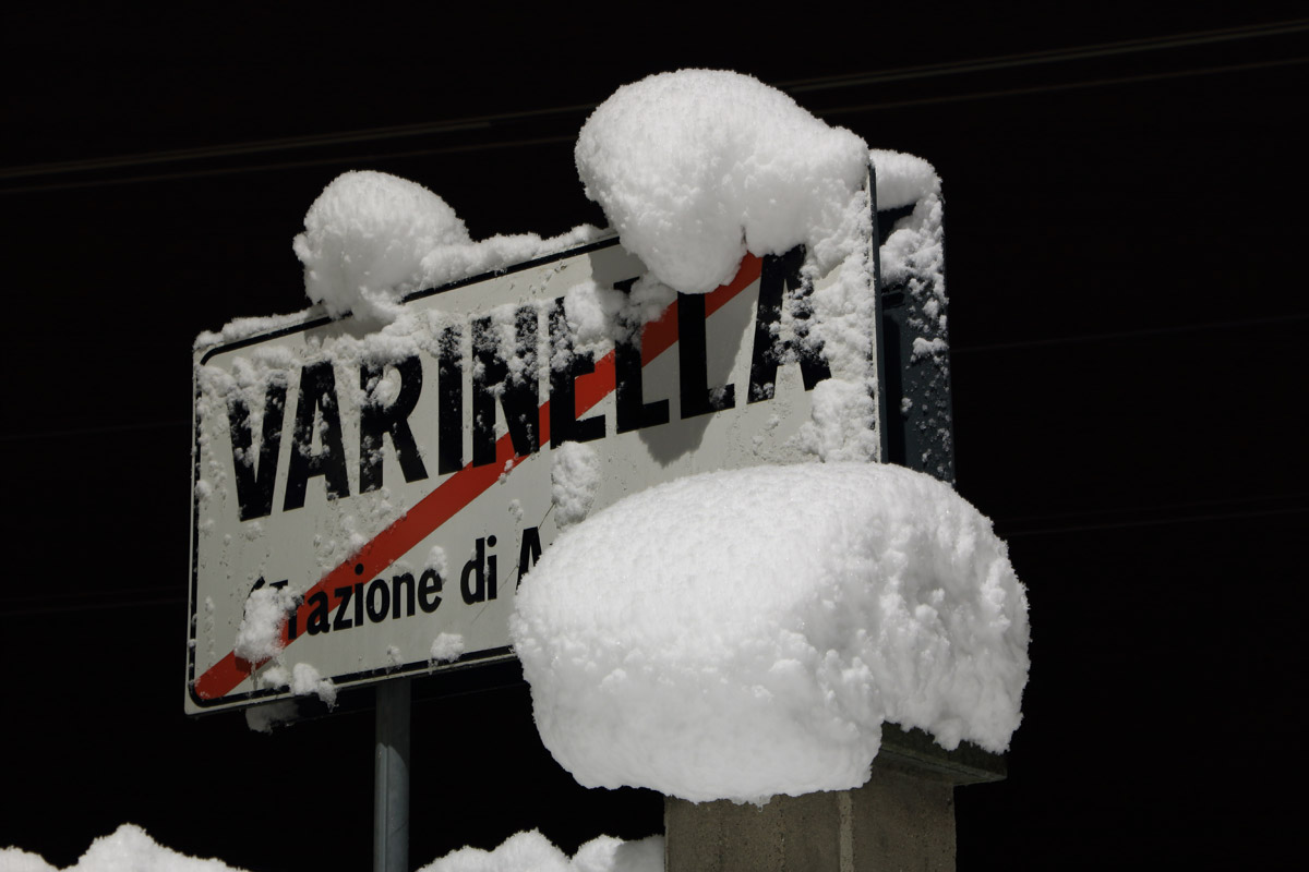 Varinella sotto la neve...