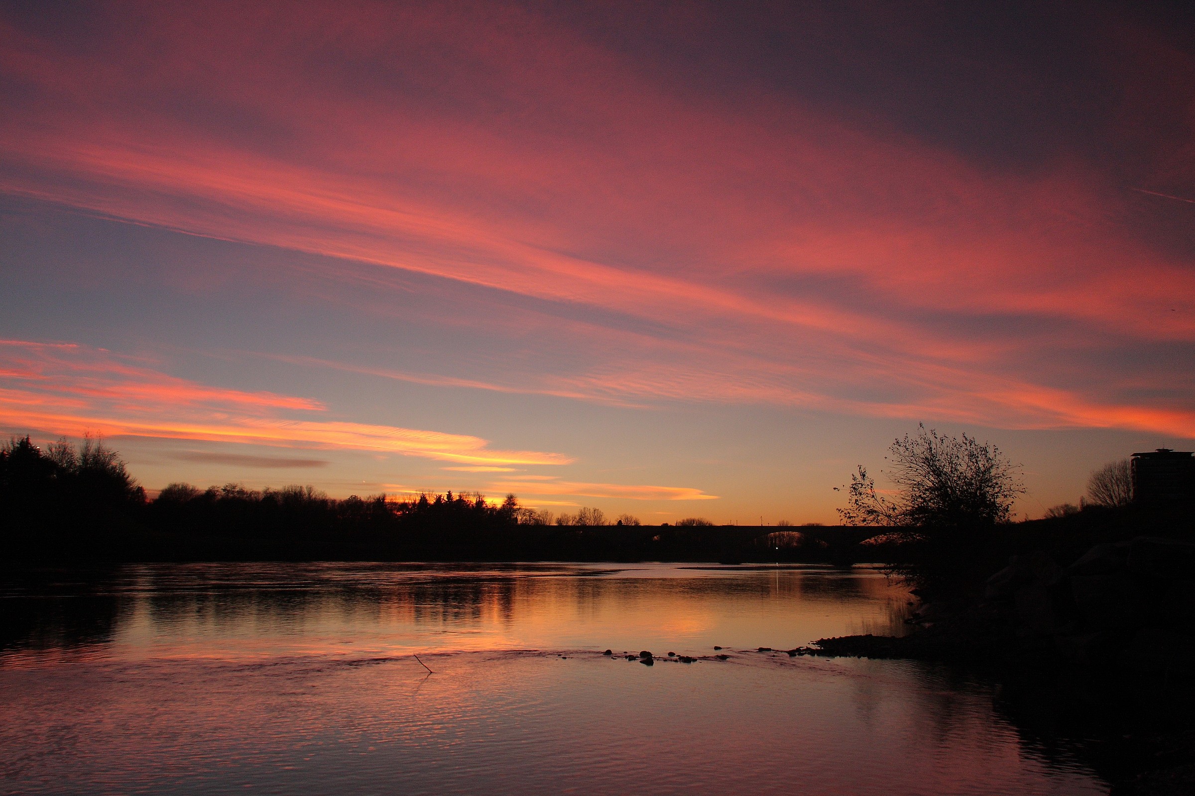 Tramonto rosa...