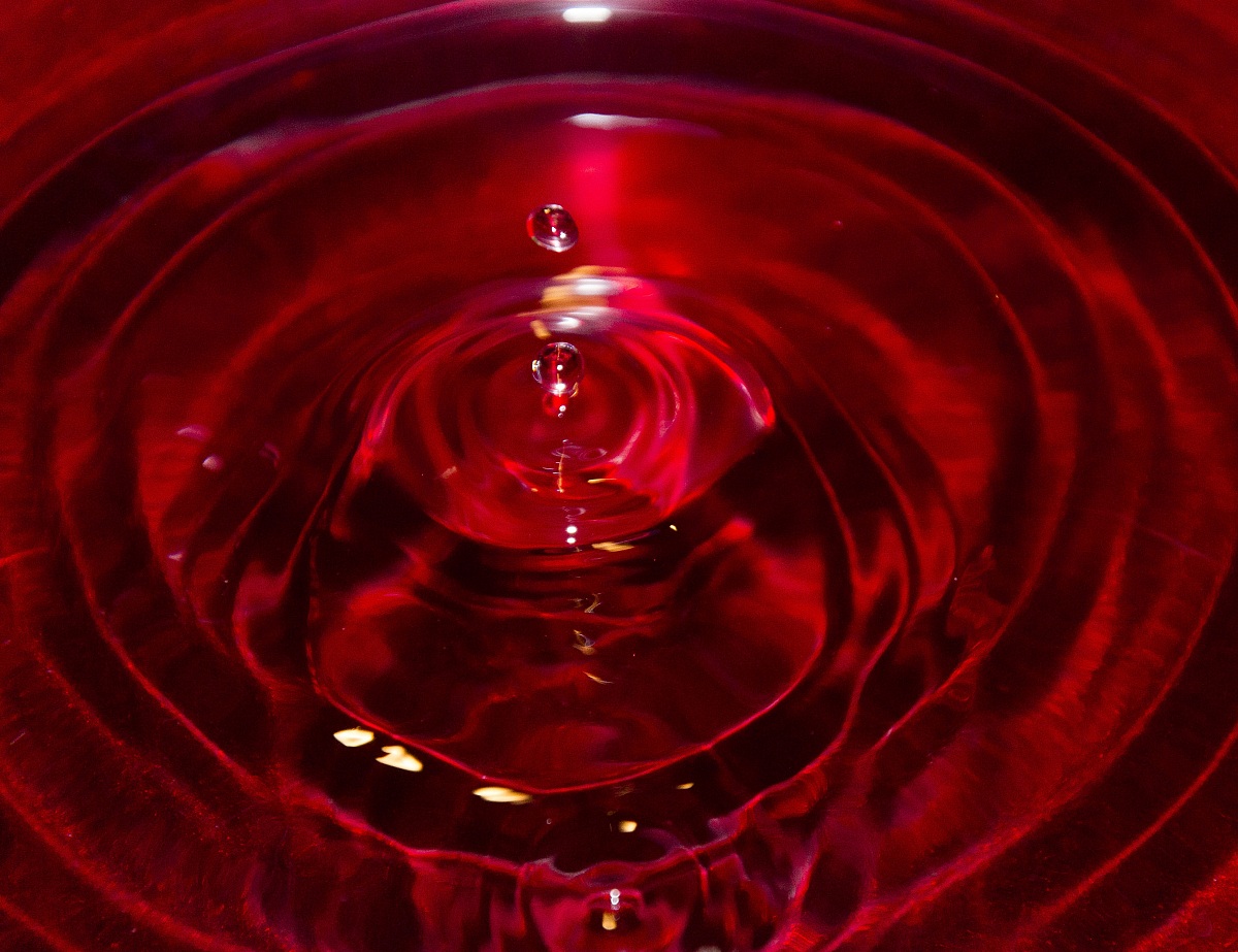 The rose in water...