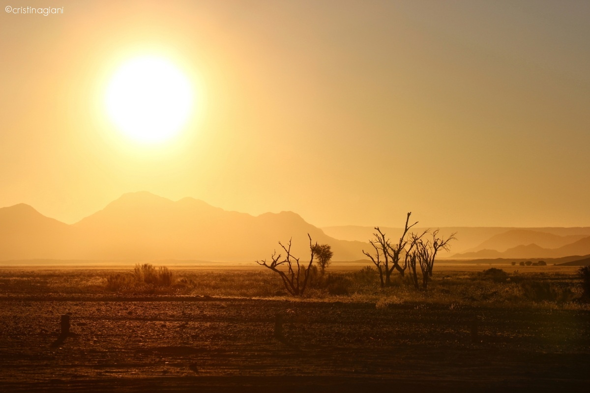 Sole africano...