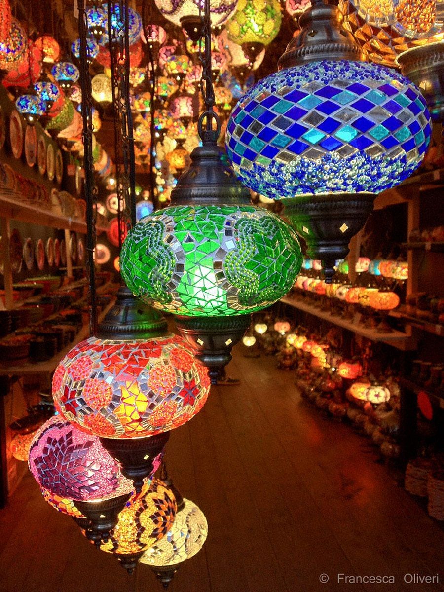 Turkish lamps in Camden Town...