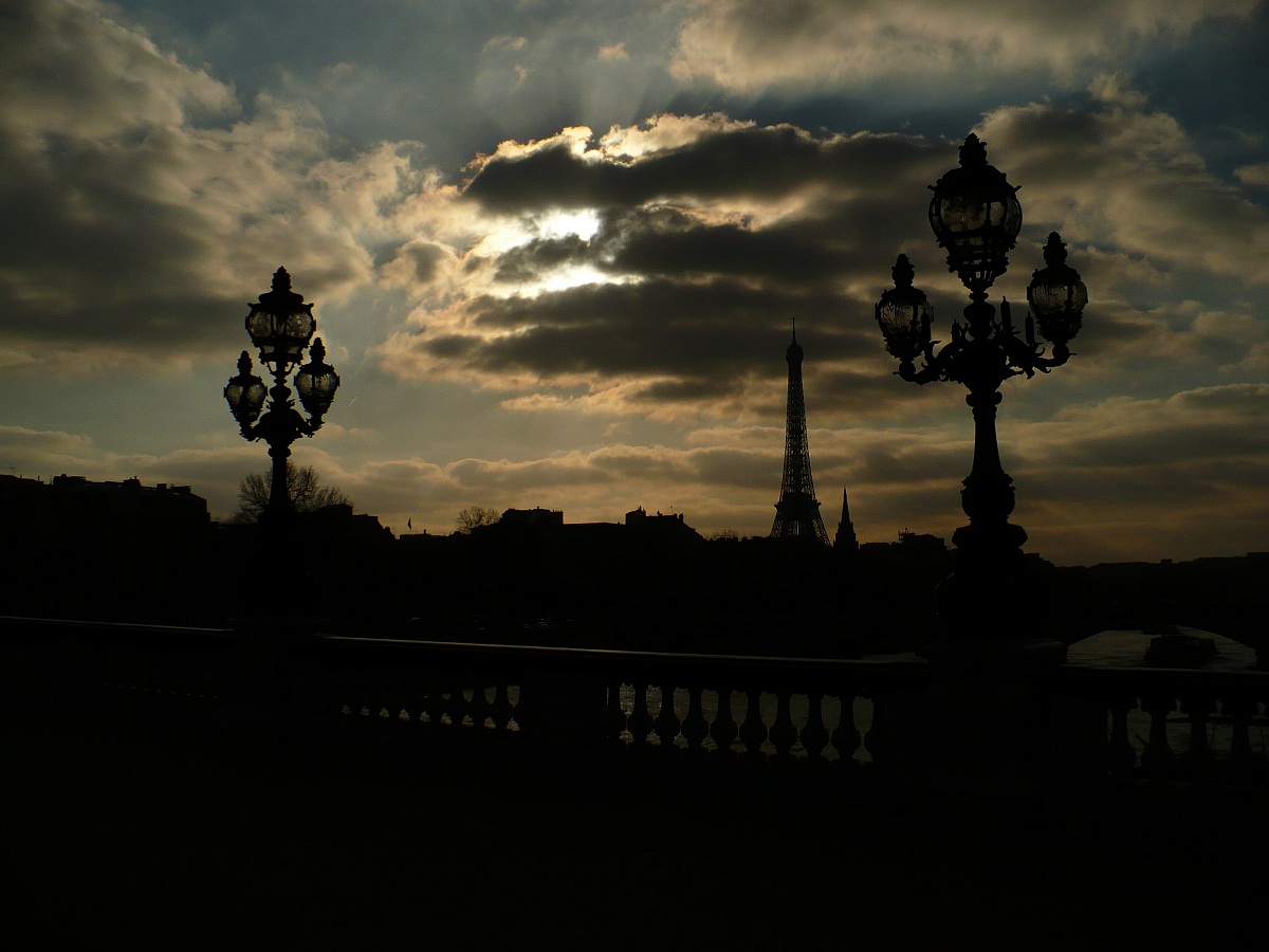 Parigi al tramonto...