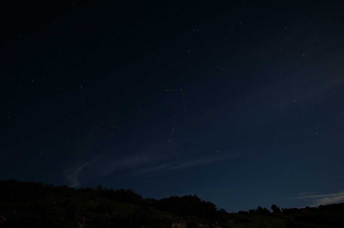 Big Dipper - Ursa Minor...