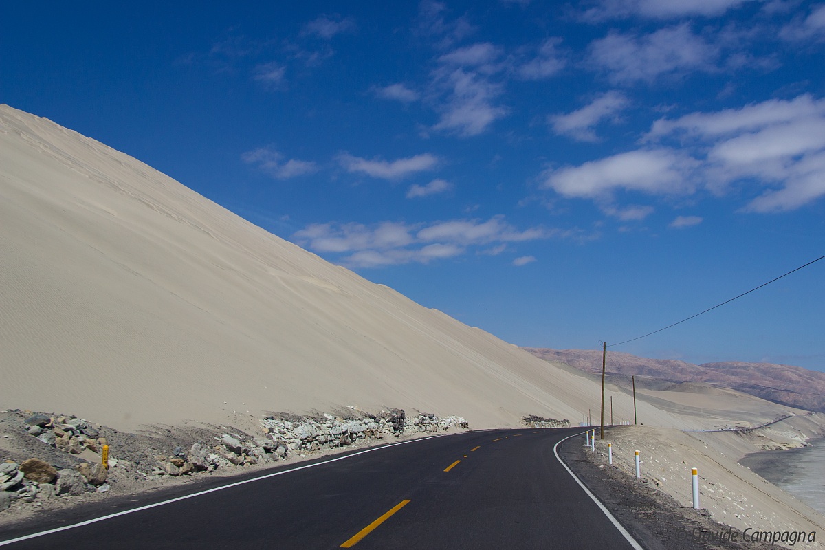 Sand dunes in the journey between Paracas and Nazca...