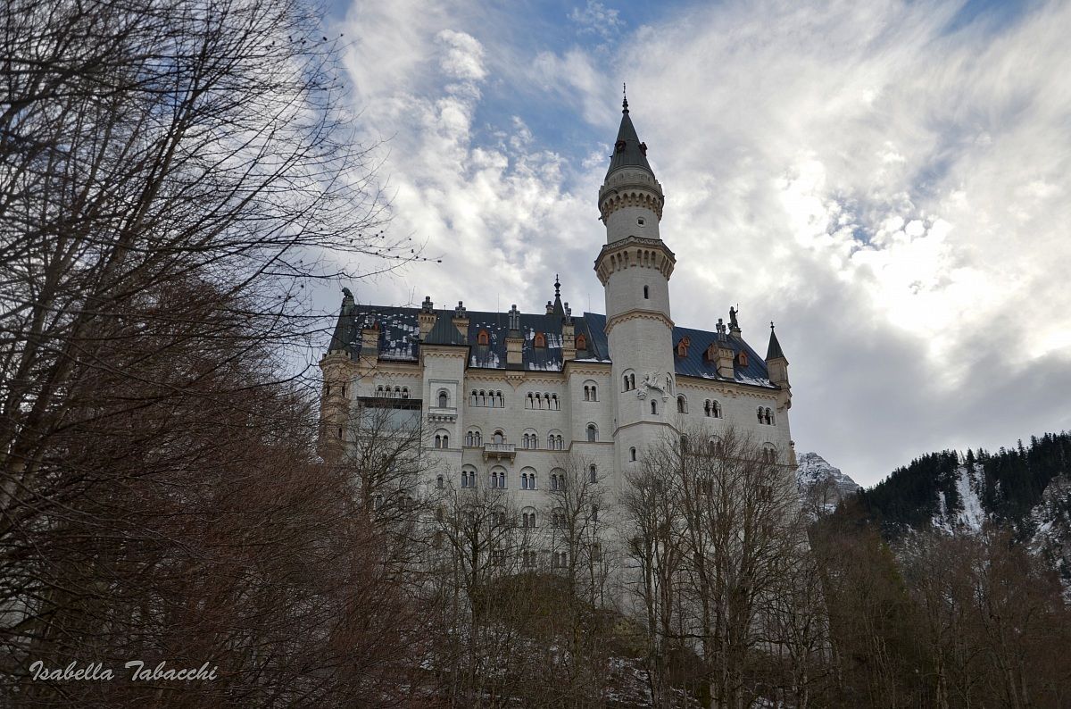 Clouds over Neuschwanstein...