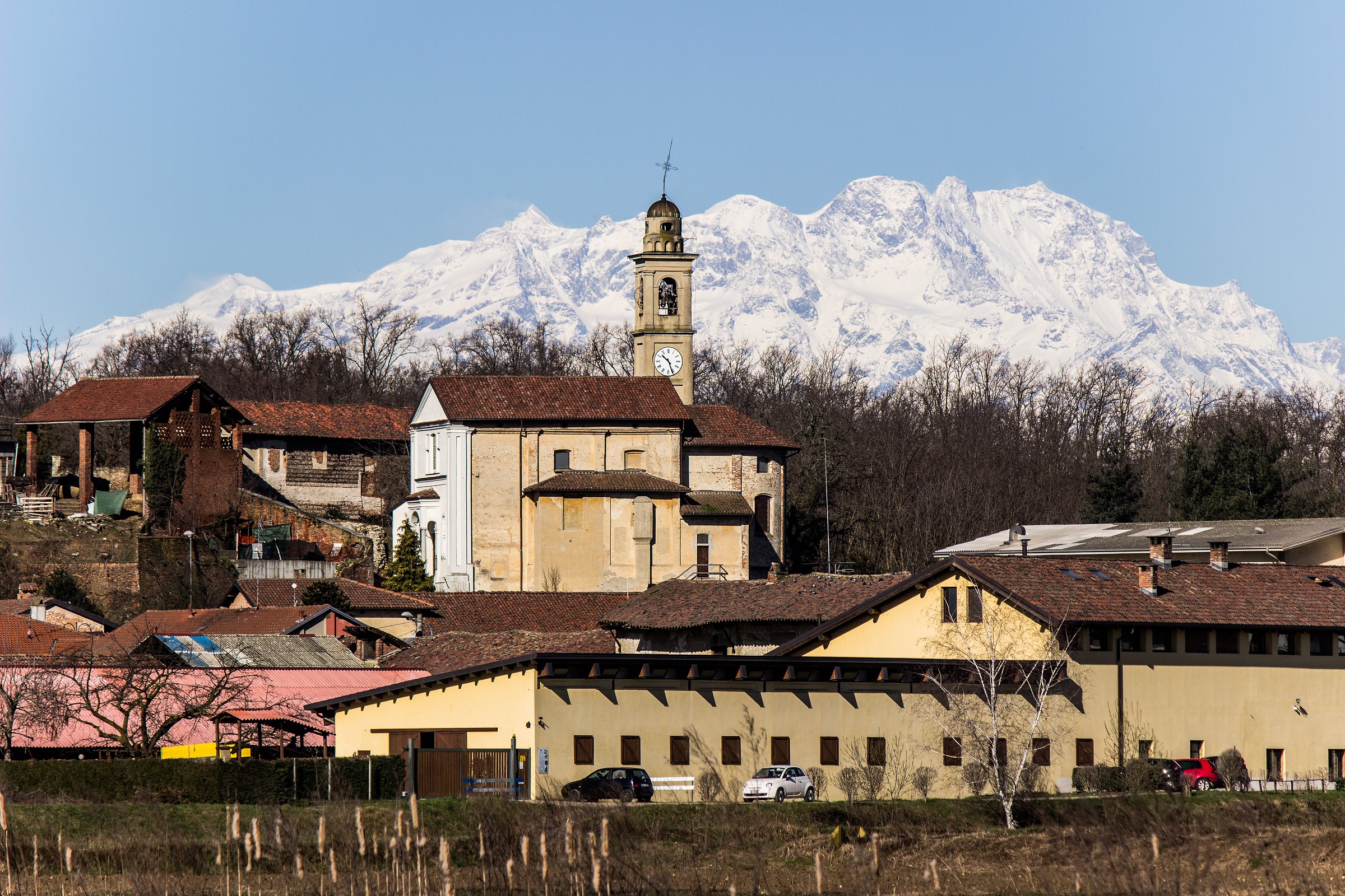 The village of Cavagliano...