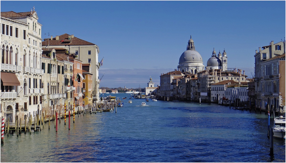 Venice from the Accademia Bridge....