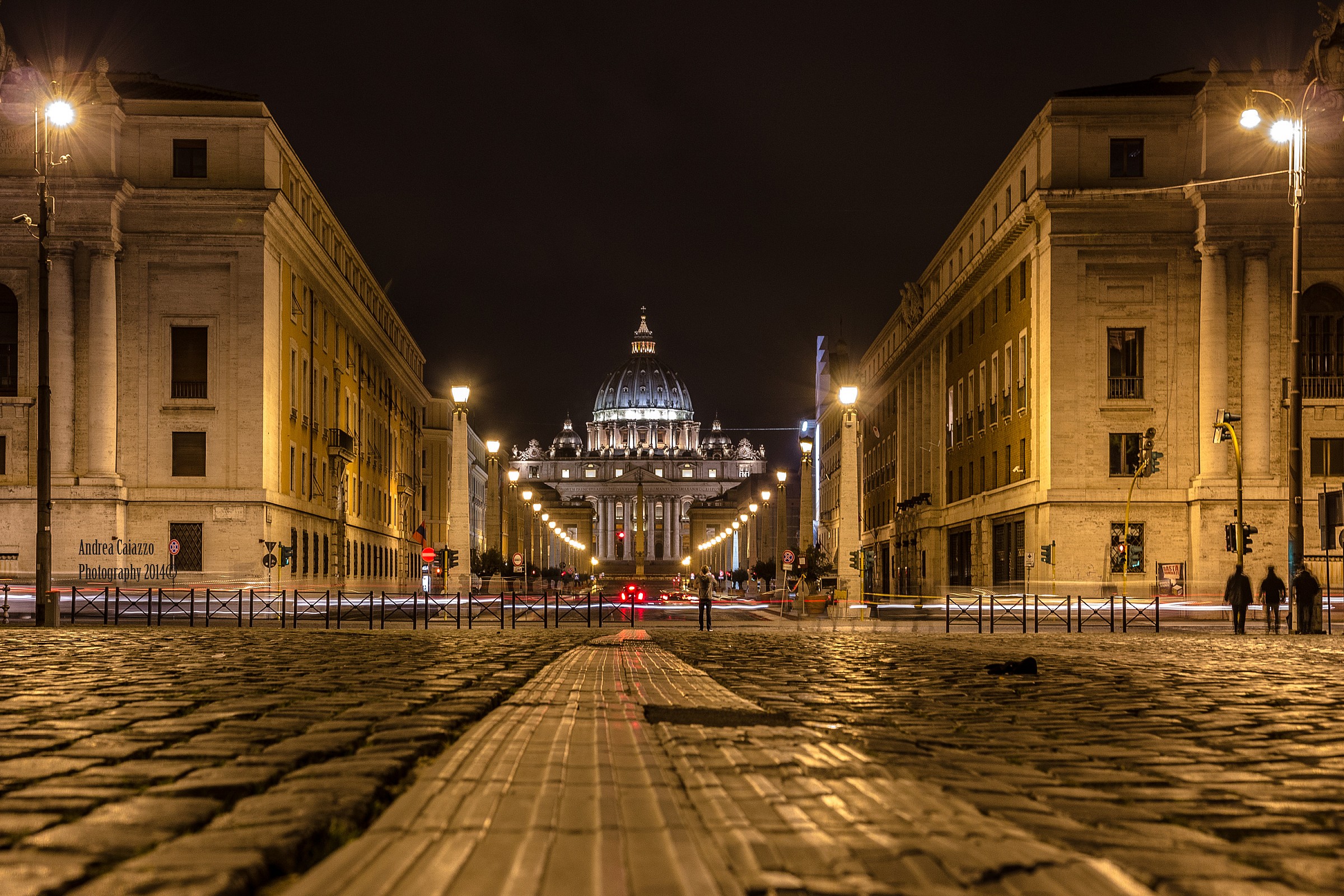La strada per il Vaticano...