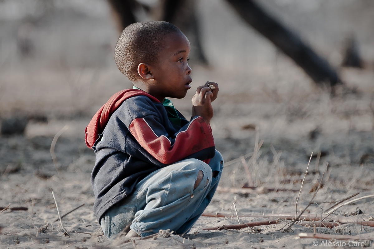 Little boy Bushman - Namibia...