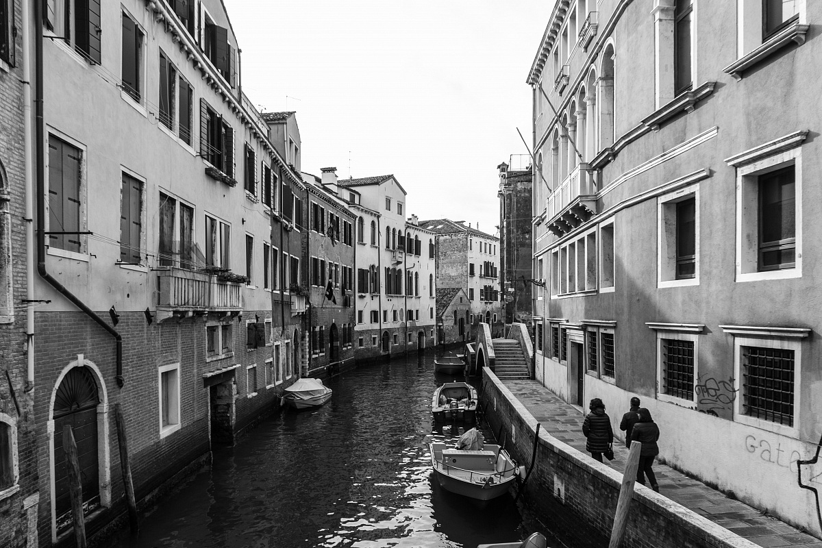 Venice in black and white...