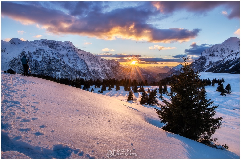 Sui piani di Montasio...