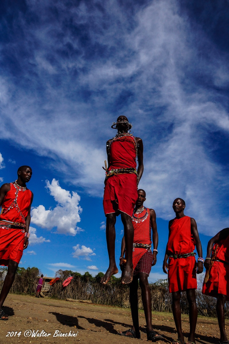 Jumping Masai...